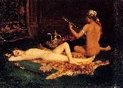 unknow artist, Reclining Odalisque